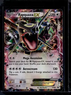 Rayquaza EX XY69 - Full Art Ultra Rare Promo - Black Star (HP) / Pokemon TCG - Image 1