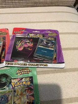 Pokemon TCG: Mega Evolution Ascended Heroes - Tech Sticker Blister Pack Bundle - Image 4