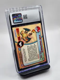 Charizard - Pokemon Topps Series 1-6 First Print Silver Foil, Near Mint (CGC 7) - Image 3