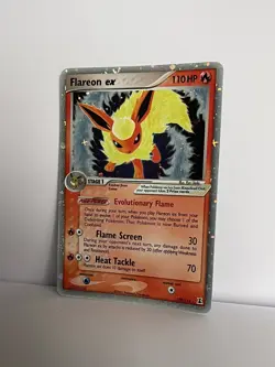 Pokemon TCG Flareon EX 108/113 Delta Species Holo Rare 2005 - Image 2