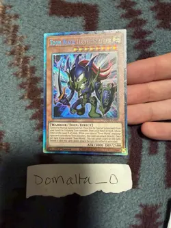 Yugioh Toon Black Luster Soldier TOCH-EN001 1st Edition Collector’s Rare NM - Image 2
