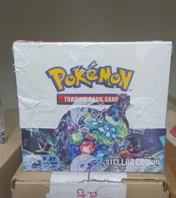 Pokemon TCG Sword & Shield Stellar Crown Booster Box Factory sealed - Image 1