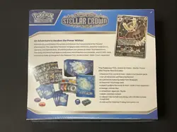Pokemon TCG S&V Stellar Crown Elite Training Box ETB & 3 Pack Booster Box Sealed - Image 3