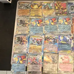 200+ Pokemon EX/V Holo bulk Card Lot - Image 1