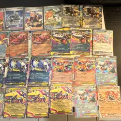 200+ Pokemon EX/V Holo bulk Card Lot - Image 2