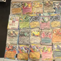 200+ Pokemon EX/V Holo bulk Card Lot - Image 3