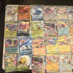 200+ Pokemon EX/V Holo bulk Card Lot - Image 5