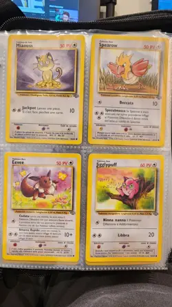 Pokemon TCG Vintage Foreign Card Lot - 68 WOTC Cards - 1 Holo - Binder Included - Image 4
