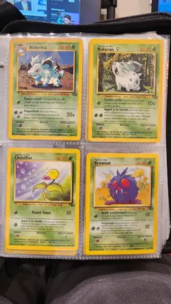Pokemon TCG Vintage Foreign Card Lot - 68 WOTC Cards - 1 Holo - Binder Included - Image 5