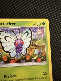 POKEMON TCG: BUTTERFREE 3/149 SUN MOON BASE SET NON HOLO RARE CARD NM - Image 5