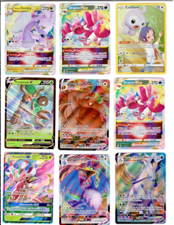 Pokemon TCG - 9 Card - GX / V / VMAX / Full Art LOT 💥💥 L107 - Image 1