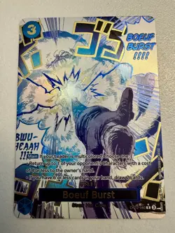 One Piece Card Game Boeuf Burst OP12-060 R Alt Art Event - Image 1