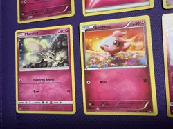 Pokemon TCG Lot of eight fairy cards! Snubull, Granbull, Slurpuff, and Spritzee. - Image 2