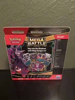 Pokemon Mega Battle Deck Mega Gengar EX Foil Cards 60 Card Deck English - Image 2