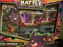 Pokemon Mega Battle Deck Mega Gengar EX Foil Cards 60 Card Deck English - Image 3