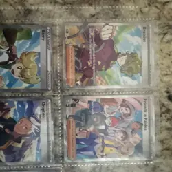 pokemon trainers cards Total Of 8 Cards - Image 4