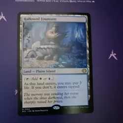 Magic the Gathering-Lorwyn Eclipsed/Hallowed Fountain 265 REGULAR - Image 1