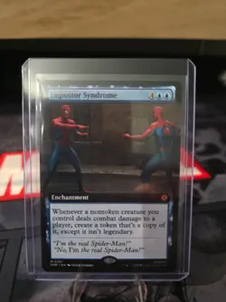Imposter Syndrome Magic the Gathering Spider-Man Extended Art Non-Foil M 0251 - Image 1