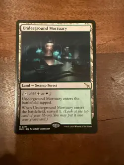 1x Underground Mortuary - Murders at Karlov Manor MTG Magic the Gathering - Image 1