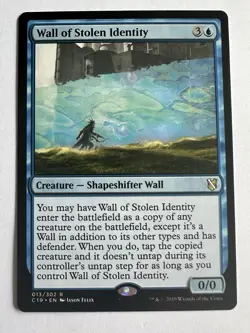 Wall of Stolen Identity #13 (NM) Commander 2019 C19 Magic MTG - Image 1