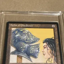 1996 MTG Helm of Obedience Alliances Mint (Never Played) magic the gathering - Image 3