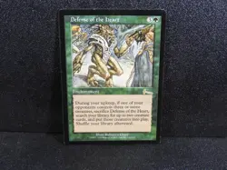 Defense of the Heart, Urza's Legacy,Rare Green Enchantment, Regular, NM - Image 1