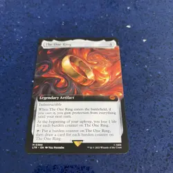 The One Ring (Extended Art) Universes Beyond: the Lord of the Rings: Mtg - Image 1