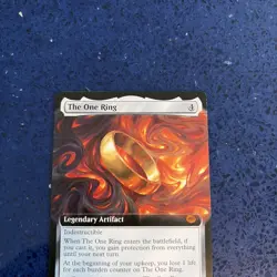 The One Ring (Extended Art) Universes Beyond: the Lord of the Rings: Mtg - Image 2