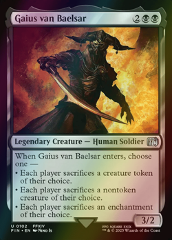 MTG Gaius van Baelsar Foil ** Final Fantasy ** English - Image 1