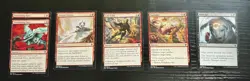 5x MTG DTK Sorcery Magic The Gathering Magic Dragons of Tarkir Red Black - Image 1