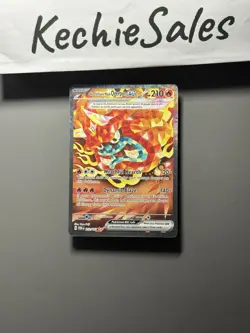 Pokemon TCG NM-Mint Hearthflame Mask Ogerpon ex 212/167 Sv06: TWM - Image 1
