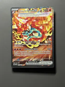 Pokemon TCG NM-Mint Hearthflame Mask Ogerpon ex 212/167 Sv06: TWM - Image 2