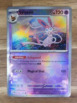 Pokemon TCG - S&V - Prismatic Evolutions - Sylveon 040/131 - Poke Ball Holo - NM - Image 1
