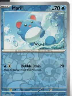 Marill Reverse Holo - 044/193- Paldea Evolved Pokemon - Image 1