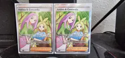 Lot of 2 Anthea and Concordia 254/217 Ascended Heroes Pokemon Full Art Trainer - Image 1