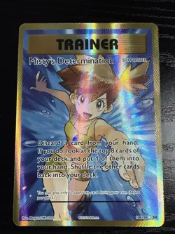 Pokemon Misty’s Determination Full Art XY Evolutions 108/108 Ultra Rare NM - Image 1