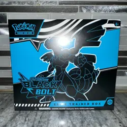 Sealed POKEMON TCG: Scarlet & Violet Black Bolt Elite Trainer Box ETB - Image 1