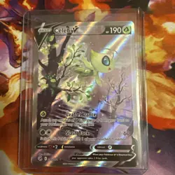 Pokemon Celebi V Alternate Full Art Ultra Rare Holo Swsh08 Fusion Strike 245/264 - Image 1