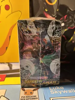 Pokemon Sword & Shield Darkness Ablaze Booster Box Sealed - Image 5