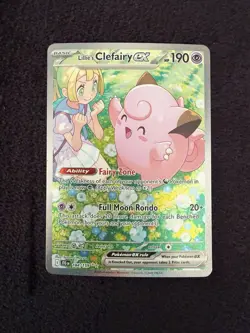 Lillie's Clefairy ex - 184/159 - Pokemon Journey Together Illustration Rare NM - Image 1