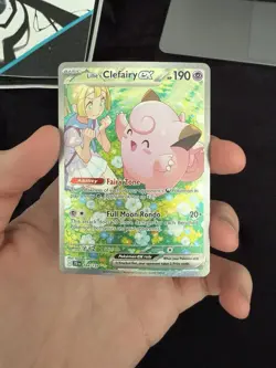 Lillie's Clefairy ex - 184/159 - Pokemon Journey Together Illustration Rare NM - Image 3