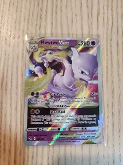 Mewtwo Vstar 031/078 Pokemon GO Holo NM - Image 1