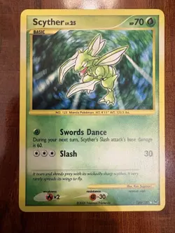 Pokemon Scyther 130/127 Platinum Base Set Secret Rare Holo HP 🍃 - Image 1