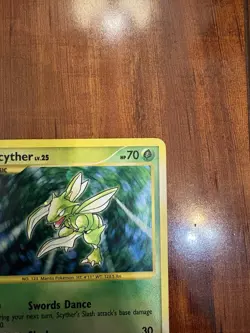 Pokemon Scyther 130/127 Platinum Base Set Secret Rare Holo HP 🍃 - Image 4