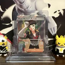 Pokemon TCG: Team Rocket's Proton 227/182 Destined Rivals Holo Double Rare NM FA - Image 1