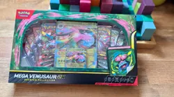 New and Factory Pokemon TCG: Mega Venusaur ex Premium Collection - Image 1