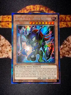 YUGIOH • TOON BLACK LUSTER SOLDIER • COLLECTORS RARE • TOCH-EN001 • 1st ED • NM - Image 5
