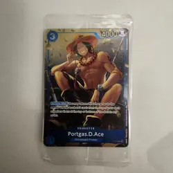 One Piece TCG: Portgas D. Ace P-074 Promo Tin Pack Set Vol. 2 SEALED English - Image 1