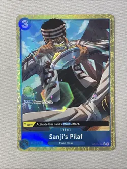 One Piece - PRB-01 - Sanjis Pilaf - OP03-056 Alt Art Holo Foil - Image 1