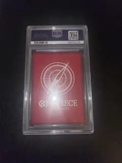 One Piece Smoker Alternate Art Leader Op10-001 Psa 10 - Image 3